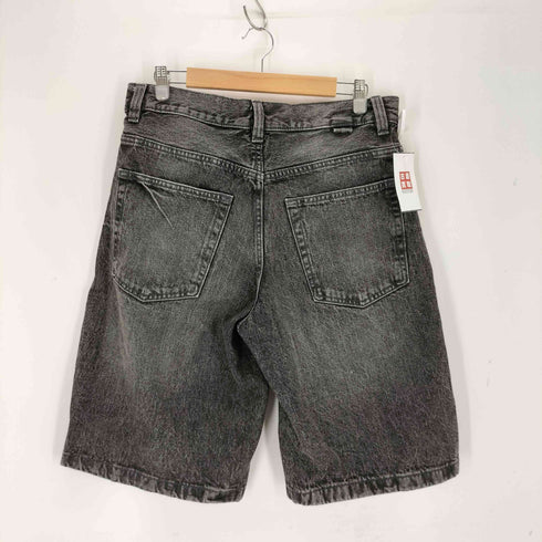 ザラ ZARA ブラックデニムショーツ メンズ 31