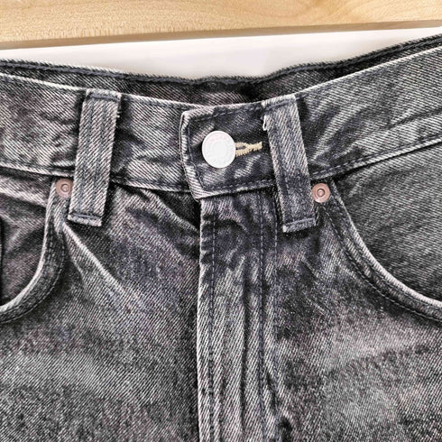 ザラ ZARA ブラックデニムショーツ メンズ 31