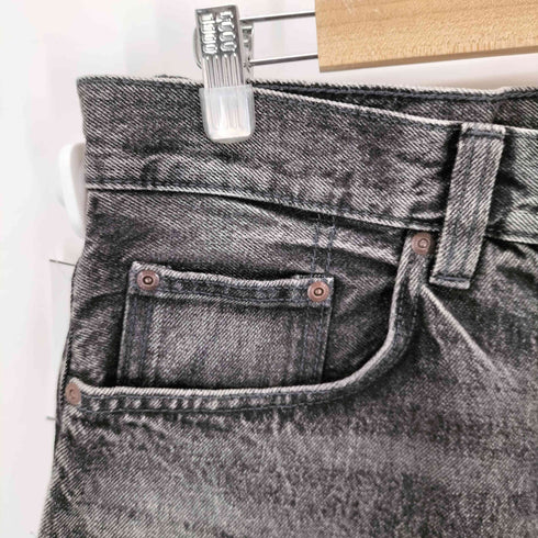 ザラ ZARA ブラックデニムショーツ メンズ 31