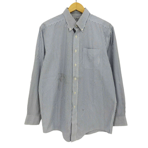 エルエルビーン L.L.Bean 00s Wrinkle Resistant ストライプ ボタンダウンシャツ メンズ 15 ½-33