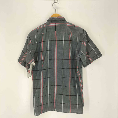 ピエールカルダン pierre cardin コットンポリ レギュラーカラーチェックS/S シャツ メンズ JPN:M