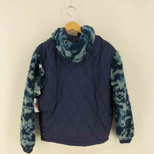 ディーゼル DIESEL カモ柄 中綿 フード ボアジャケット メンズ import:S