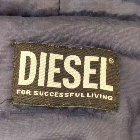 ディーゼル DIESEL カモ柄 中綿 フード ボアジャケット メンズ import:S