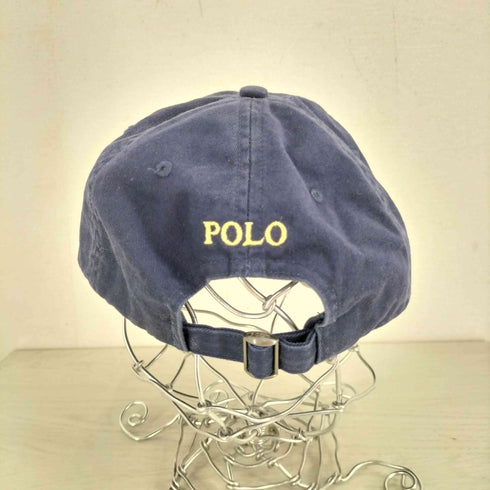 ポロラルフローレン POLO RALPH LAUREN コットン ポニー刺繍 6パネルキャップ レディース ONE SIZE