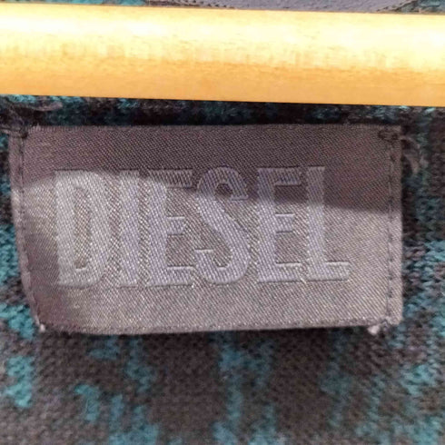 ディーゼル DIESEL ウールアクリル ロングスリーブ ストールカーディガン レディース import:S