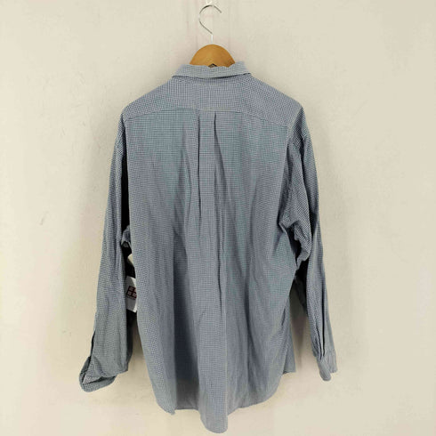 ラルフローレン RALPH LAUREN 90S インド製 ギンガムチェック ボタンダウンシャツ メンズ import:XL