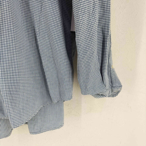 ラルフローレン RALPH LAUREN 90S インド製 ギンガムチェック ボタンダウンシャツ メンズ import:XL