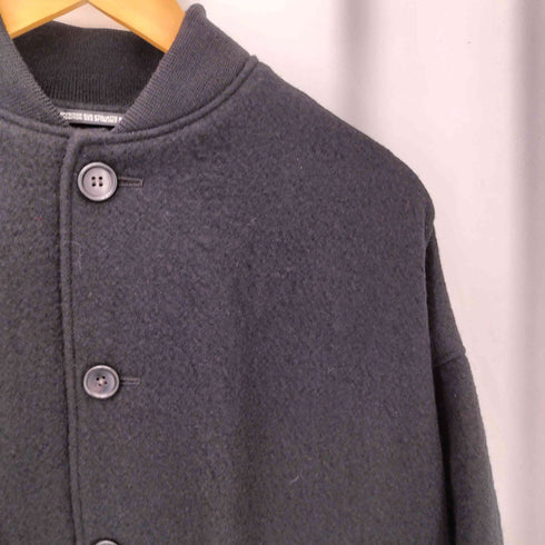 ヨウジヤマモト Yohji Yamamoto collections SHRINKED WOOL SERGE PADDED DRAPE COAT レディース 2