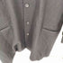 ヨウジヤマモト Yohji Yamamoto collections SHRINKED WOOL SERGE PADDED DRAPE COAT レディース 2