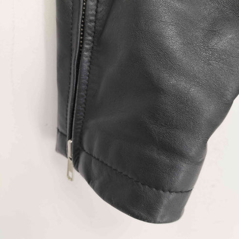 ポールスミスジーンズ Paul Smith JEANS カウレザーシングルライダースジャケット メンズ import:L