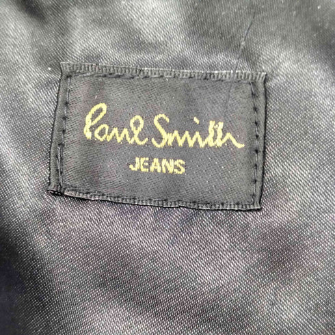 ポールスミスジーンズ Paul Smith JEANS カウレザーシングルライダースジャケット メンズ import:L
