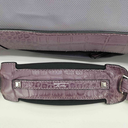 トゥミ TUMI GEORGETOWN ジョージタウンフォレストアタッシュ 2WAY クロコ型押しブリーフケース メンズ
