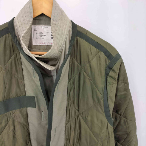 サカイ Sacai 22AW COLOR501 ナイロン ミリタリー キルティングジャケット 阪急梅田Open メンズ 2