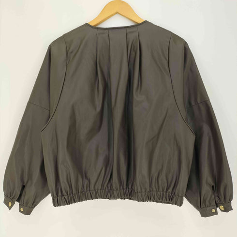 グローブ grove フェイクレザーブルゾン レディース JPN:M