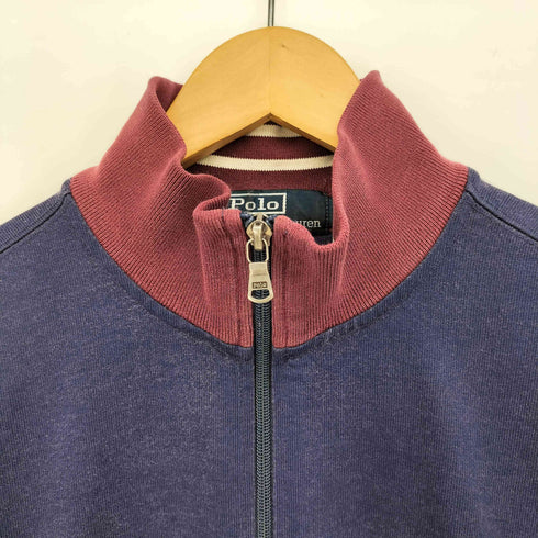 ポロバイラルフローレン Polo by RALPH LAUREN 90S POLO レタード ジップアップ トラック ジャケット メンズ import:M