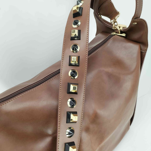 GOUT COMMUT 2WAY スタッズ ショルダーバッグ レディース