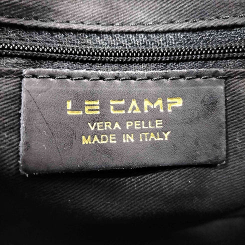LE CAMP パイソンハンドル ミニ ハンドバッグ レディース
