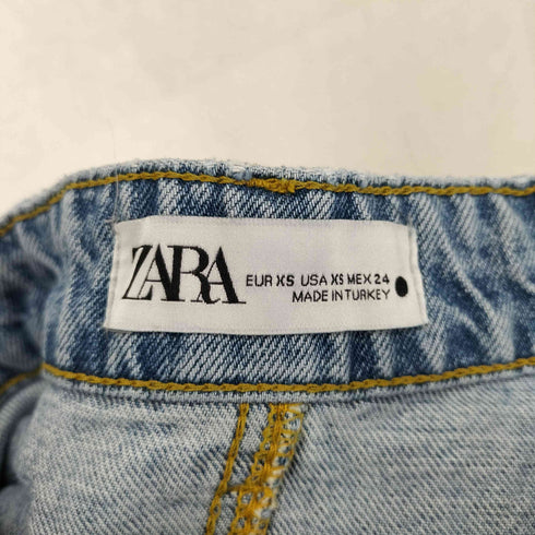 ザラ ZARA アシンメトリーデニムスカート レディース XS