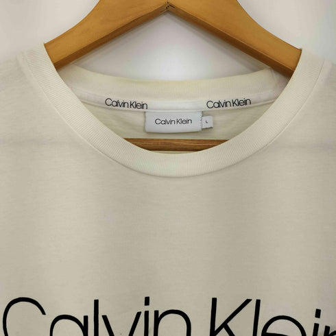 カルバンクライン CALVIN KLEIN LOGO S/S TEE ロゴプリント Tシャツ メンズ import:L
