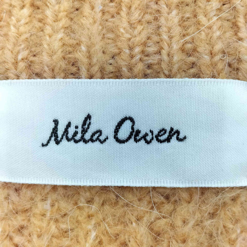 ミラオーウェン Mila Owen 21aw マチフレアスカート畦ニット レディース 0