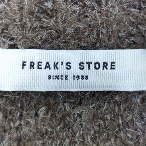フリークスストア FREAKS STORE 24aw ミニ ブークレ Vネック ニット ワンピース レディース FREE