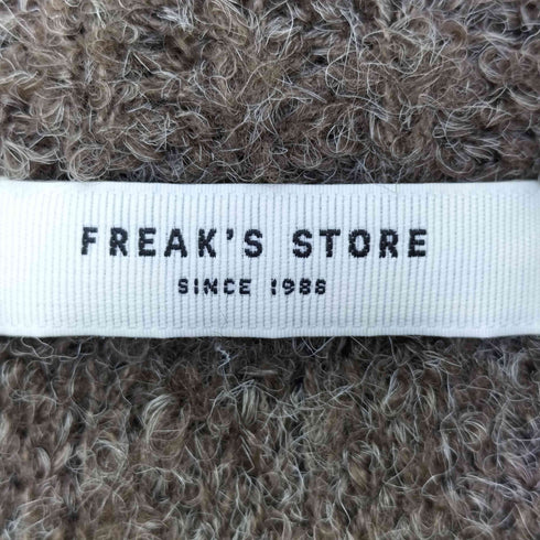 フリークスストア FREAKS STORE 24aw ミニ ブークレ Vネック ニット ワンピース レディース FREE