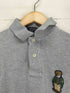 ポロラルフローレン POLO RALPH LAUREN CUSTOM SLIM FIT ポロベア刺繍 S/Sポロシャツ メンズ import:S