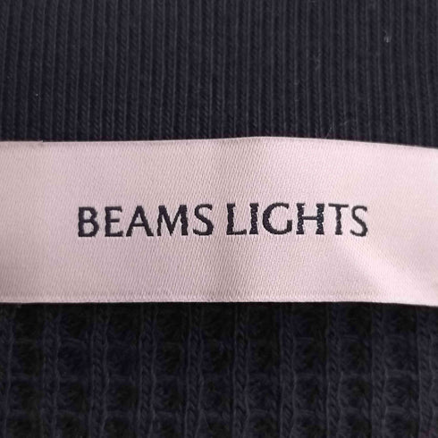 ビームスライツ BEAMS Lights カラーステッチ ワッフル ビッグカットソー メンズ JPN:L