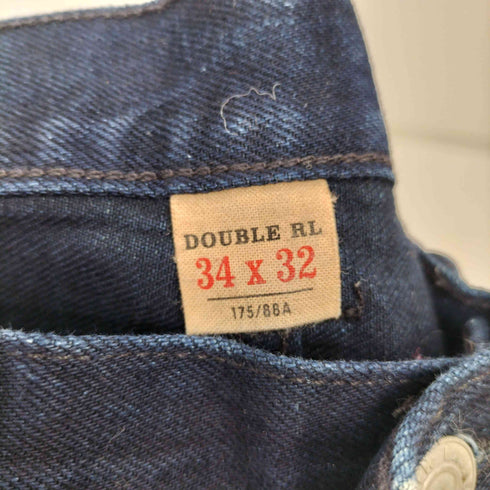 ダブルアールエルラルフローレン RRL RALPH LAUREN SLIM NARROW SELVEDGE DENIM INDIGO 赤耳 セルビッジデニム メンズ 34 × 32