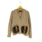 ザラ ZARA フェイクファーポケットブークレニット レディース S
