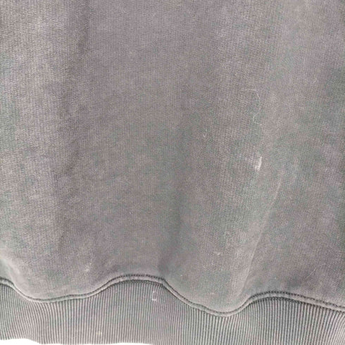 ディーゼル DIESEL 袖シープレザー切替 スウェットワンピース レディース