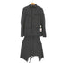 コムデギャルソン COMME des GARCONS AD1994 メタモルフォシス期 巻きスカートドッキングウール縮絨ジャケット メンズ JPN:M