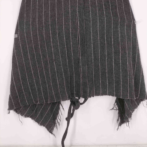 コムデギャルソン COMME des GARCONS AD1994 メタモルフォシス期 巻きスカートドッキングウール縮絨ジャケット メンズ JPN:M