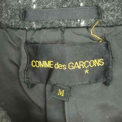 コムデギャルソン COMME des GARCONS AD1994 メタモルフォシス期 巻きスカートドッキングウール縮絨ジャケット メンズ JPN:M