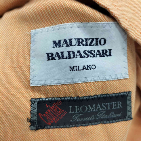 マウリツィオバルダサーリ MAURIZIO BALDASSARI コットンリネン 3B テーラードジャケット メンズ import:M