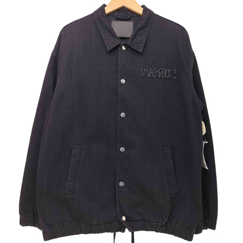 ダイエットブッチャースリムスキン DIET BUTCHER SLIM SKIN 18AW デニム コーチジャケット メンズ JPN:3