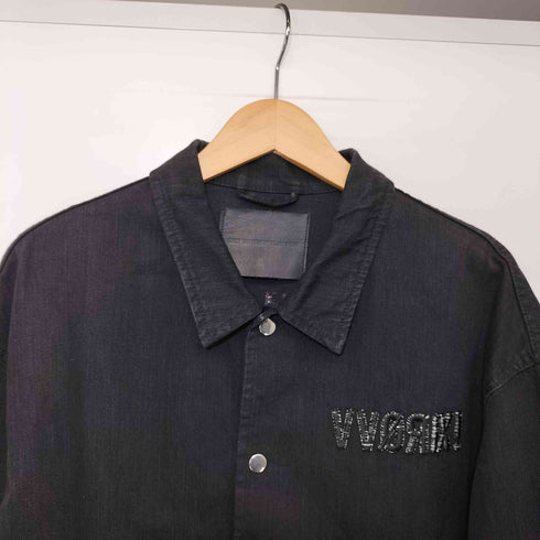 ダイエットブッチャースリムスキン DIET BUTCHER SLIM SKIN 18AW デニム コーチジャケット メンズ JPN:3
