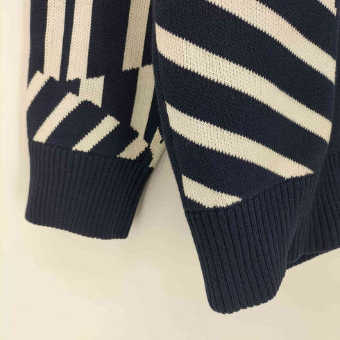 ブラックレーベルクレストブリッジ BLACK LABEL CRESTBRIDGE 幾何学柄 ニットセーター メンズ JPN:2