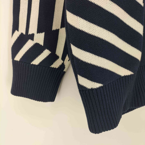 ブラックレーベルクレストブリッジ BLACK LABEL CRESTBRIDGE 幾何学柄 ニットセーター メンズ JPN:2