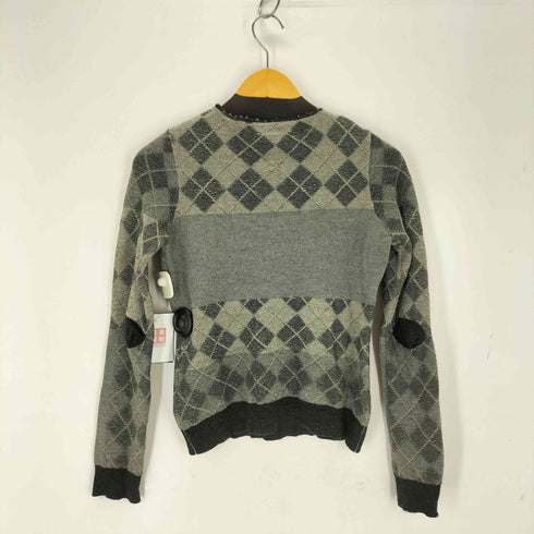 エムエムシックスメゾンマルタンマルジェラ MM6 Maison Martin Margiela ここのえ期 アーガイルニット レディース import:L