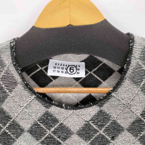 エムエムシックスメゾンマルタンマルジェラ MM6 Maison Martin Margiela ここのえ期 アーガイルニット レディース import:L