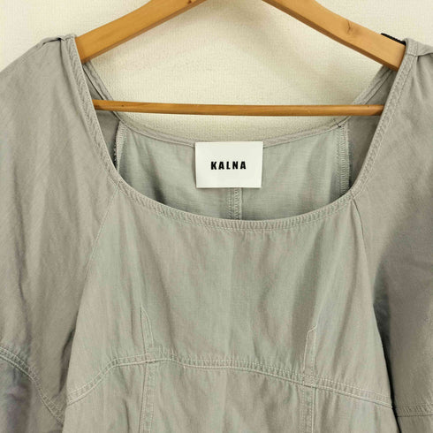KALNA コットン デコルテ ブラウス レディース 0