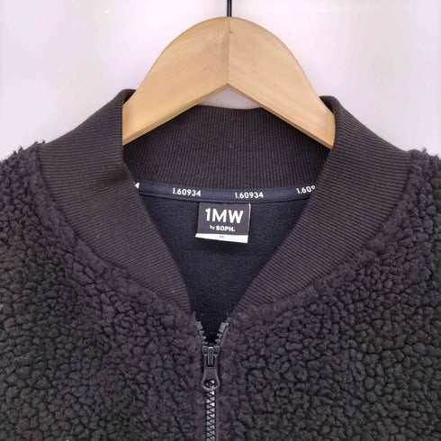ソフ SOPH. 1MW 総柄 切替 フリース MA-1 ボンバー ジャケット メンズ JPN:XL