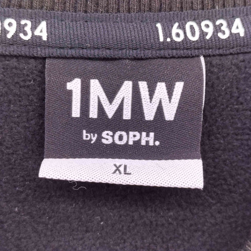 ソフ SOPH. 1MW 総柄 切替 フリース MA-1 ボンバー ジャケット メンズ JPN:XL