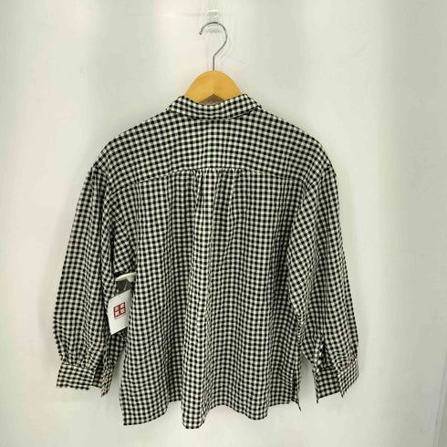 PERSON'S NOBUO IKEDA レーヨンコットン ギンガムチェックシャツ casual レディース M
