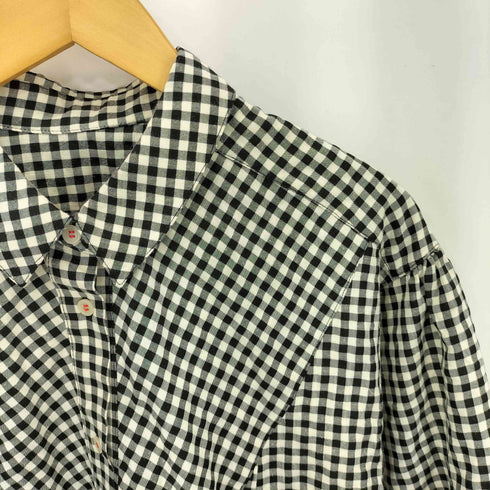 PERSON'S NOBUO IKEDA レーヨンコットン ギンガムチェックシャツ casual レディース M