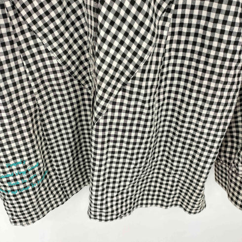 PERSON'S NOBUO IKEDA レーヨンコットン ギンガムチェックシャツ casual レディース M