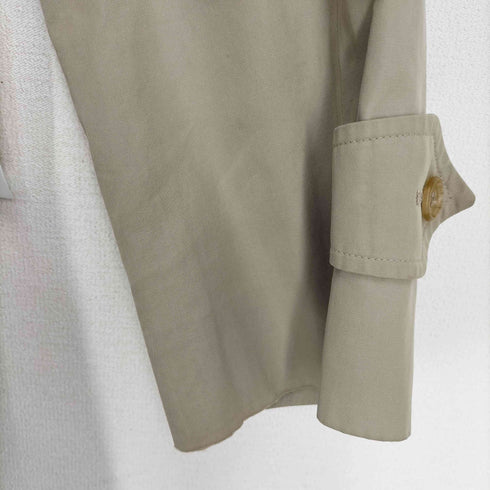 バーバリーズ BURBERRYS 裏地ノヴァチェック 比翼ステンカラーコート メンズ