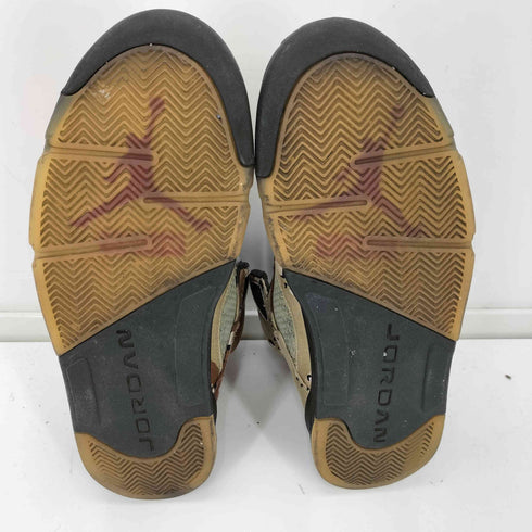 シュプリーム Supreme AIR JORDAN 5 RETRO DESERT CAMO BAMBOO BLACK-CLASSIC STONE エアジョーダン 5 レトロ デザート カモ スニーカー メンズ JPN:29