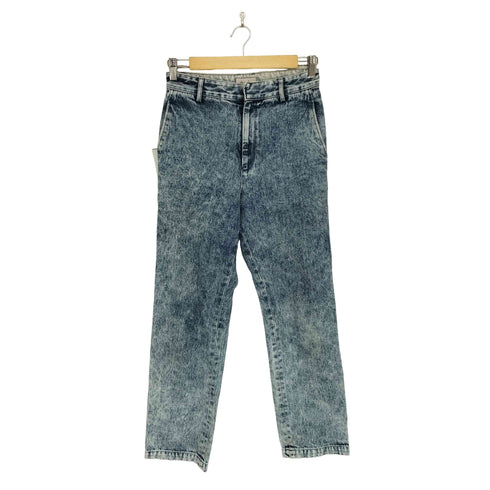 スティーブンアラン Steven Alan COTTON DENIM STRAIGHT TROUSERS レディース M